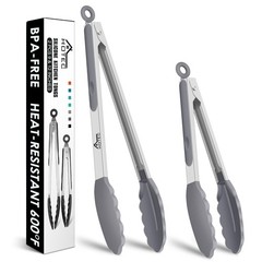 HOTEC Premium Stainless Steel Locking Kitchen 12+9inch, Light Grey:12+9inch