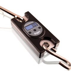 SAGA Industrial Crane Scale 220lb/100kg X 0.2lb 0.1kg Mini Digital Hanging Scale