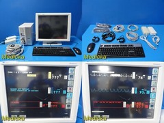 Spacelabs Ultraview SL2800 Patient Monitor W/ Printer, Module & NEW Leads~19336