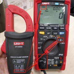 UNI-T UT-CS06A 400A AC Digital Current Clamp Meter Sensor UT117C UT61E+/UT60BT