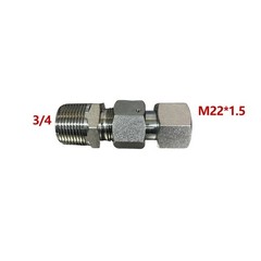 Mini Excavator M22 X 1.5 Hydraulic Filter Adapter1p8fO