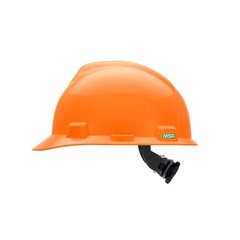 Msa Safety 489364 V-Gard Slotted Cap, Hdpe, Fas-Trac Iii Suspension, Type I,