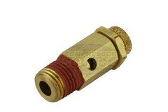 Adjustable Relief Valve 1/4″ MNPT Air Compressor Pressure Pop Off 50 to 100 PSI