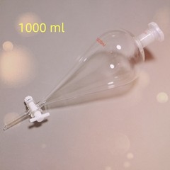 lab glass separatory funnel 2000 ml, 1000 ml, 500 ml, 250 ml, telfon stopcock