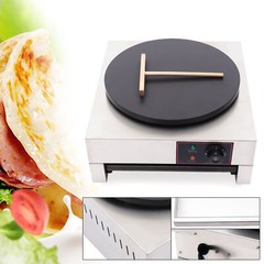 1700W 16″ Commercial Electric Crepe Maker Pancake Machine Big Hotplate Non Stick