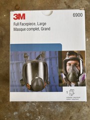 3M 6900 Full Facepiece Reusable Respirator Protection Large USA Seller