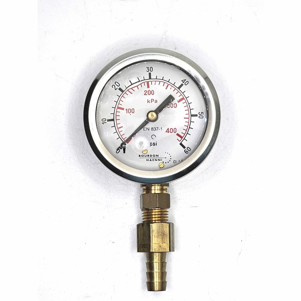 Bourdon Haenni MIT3 D51 V19 ZIM7 Utility pressure gauges with damping fluid