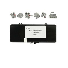 Dental MIM Orthodontic Brackets Braces 1st Molar Tubes MBT Roth 022 3 4 5 6-6