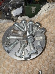 8 Pounds Of Bolts Some Large