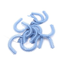 700 Pieces Dental Orthodontic Separate Tie Ligature Blue Color Supplies Sale S