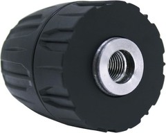 HFS(R) Keyless Drill Chuck 3/8-in Drills with 24 UNF Thread Mount Shaft