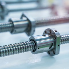 4Pcs Fully Threaded Rod M5x350mm 0.8mm Pitch 304 Stainless Steel Right Hand