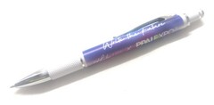 10 Executive Misprint Metal Click Pens ARUBA INFINITY ♾️Hub Pen Lot WHITE PURPLE