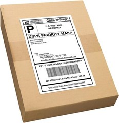 Labels 8.5×5.5(1-4 Reel)Premium Shipping Labels 8.5×5.5 Half-Sheet Self Adhesive
