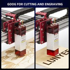 10W Laser Module With Air Assist For CNC Router Machine Engraving Cutting Tool