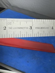 THE L.S. STARRETT CO. No. C601 Tempered 6 Inch Scale