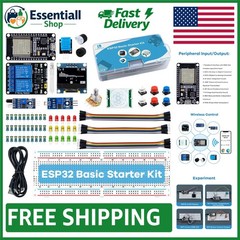 Beginner’s Basic Starter Kit for ESP-32S with Interactive Tutorial and Modules