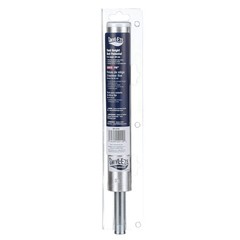 11-Inch Brushed Aluminum Boat Seat Post with Lock N Pin Safety Technology