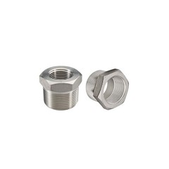 Stainless Steel Reducer Hex Bushing, 1/2″ Male NPT to 1/4″ Female NPT, Reduci…