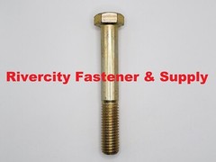 5/8-11×4-1/2 Hex Head Cap Screw 5/8×11 x 4.5 Bolts 5/8x11x4-1/2 Grade 8 ZY