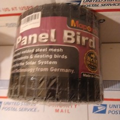6″ x 50 ft Solar Panel Bird Squirrel Netting Metal PVC Coated Galvanized Steel M