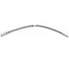 Heavy Duty Whip Check Safety Cable 1/8″ Steel Wire Rope for Compressor Hose