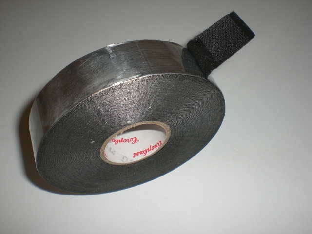 COROPLAST 1238X Aluminum Heat Reflection Auto Wire Harness Adhesive Tape25mmX25m