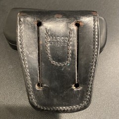 Vintage Marco N.y 10013 Leather Handcuff Case