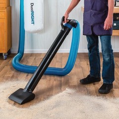 4″ Quick Change Floor Sweep Kit – Dust Collector Accessories, Handle & Wand Incl