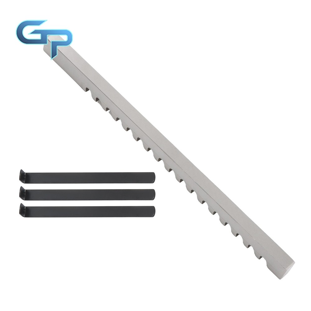 1/2″-D Style 9/16″ x 13-7/8″ HSS Standard Keyway Broach CNC With Shim