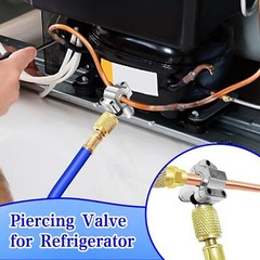 4/8/12/16/20X BPV31 Bullet Piercing Valve Kit For A/C Refrigeration Lines HOT