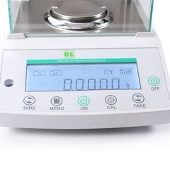U.S. Solid Analytical Balance 220 x 0.0001 g 0.1mg Scale For Powder And Liquid