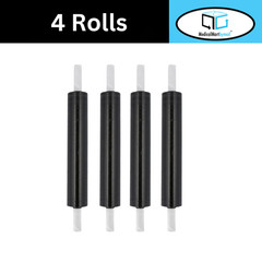 20″ x 1000 FT 80 Gauge Black Extended Core Pallet Stretch Wrap 4 Rolls