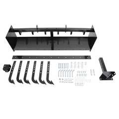 55″ Box Blade For Tractor Box Scraper Hitch Attachment For Cat 0 & Cat 1