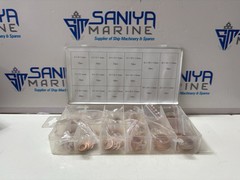 COPPER RING KIT CONTAIN 16 POPULAR SIZES, 220 PCS IMPA CODE: 813080A