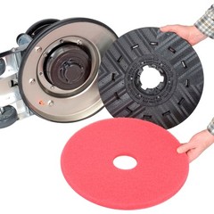 Global Industrial Corded Floor Machine 17″ Cleaning Width
