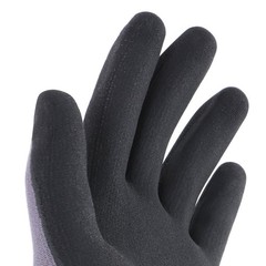 Safety Work Gloves MicroFoam Nitrile Coated Foam Gloves M-Size/12 set