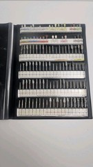 Dental Meisinger Diamond & Carbide Burs Assorted Diamond Wallet 256 total Burs