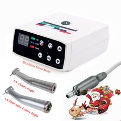 NSK Style Dental LED Brushless Electric Micro Motor/ 1:5 Increasing Handpiece US