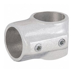 Hollaender 5-8 Tee For 1-1/2 In Structural Pipe Fitting, Aluminum, 1-7/8 In