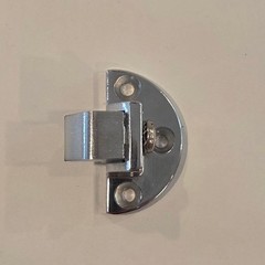 Kason 930-1-54 Surface Mount Trigger Action Polished Chrome Latch with 2 Strikes