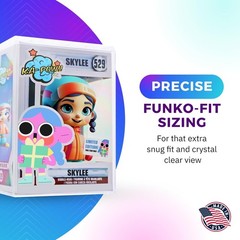 20-Pack Clear Hard Plastic Funko Pop Protector Display Cases for 4 Figures, …