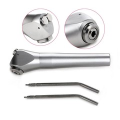 1-10 Set Dental Air Water Spray Triple 3 Way Syringe Handpiece with 2 Nozzles