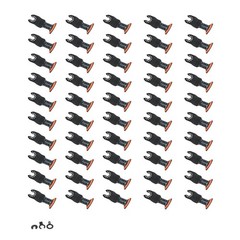 Multitool Blades 50Pcs – Arc Edge Japanese Tooth Oscillating Saw Blades 44MM