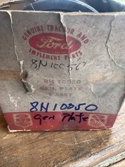 Ford / Case: Generator Plate for 8N tractor, part # 8N10050 NOS