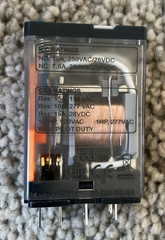 Schneider 781XAXRM4L-12D Power Relay, 15 Amp, 12 VDC Coil, SPDT **QTY**