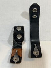 Lot of 2 Safariland, Jay Pee Hide-A-Keyper Belt Keeper w/ Hidden Cuff Key