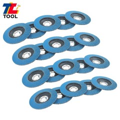 20 Pack Zirconia Flap Discs 4-1/2″ for Angle Grinder 80 Grit T29 Flapper Wheels