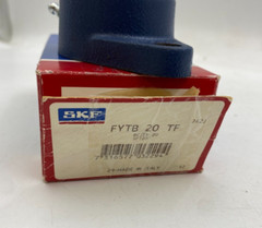 SKF FYTB 20 TF Flange-Mount Ball Bearing Oval 2-Bolt Holes 20mm Bore Cast Iron