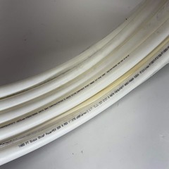 SIOUX CHIEF Powerpex Non-Barrier Pex-B Tubing Sz 1″ x 100 ft, White 665X4W100